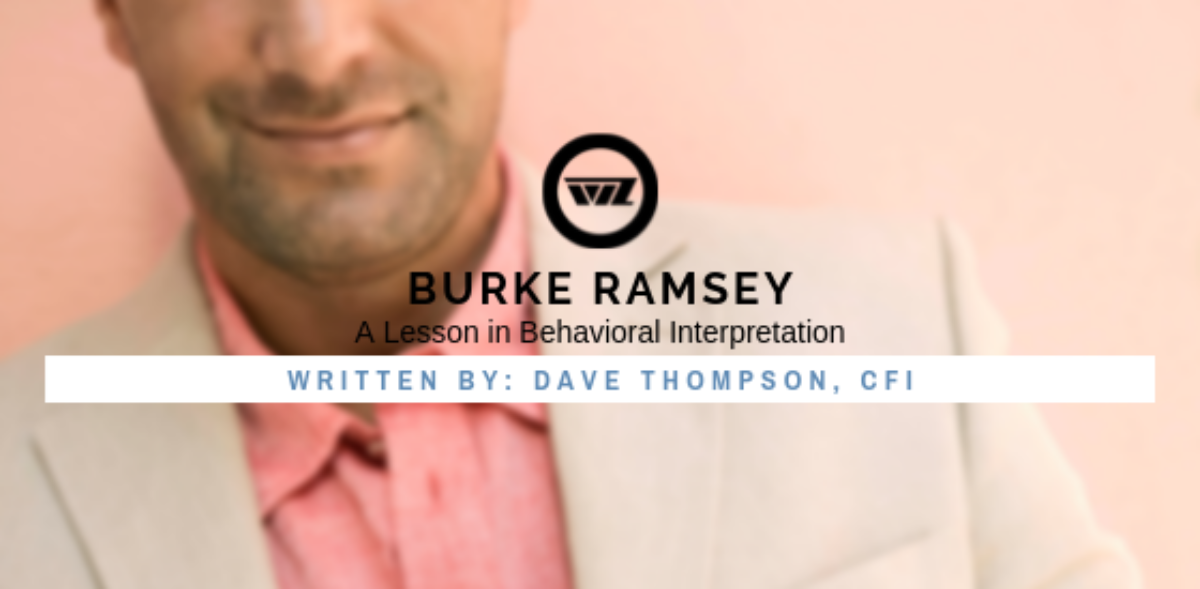 Burke Ramsey A Lesson in Behavior Interpretation WicklanderZulawski
